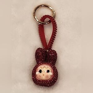 Crybaby Cute Red Bling Keychain Bag Charm